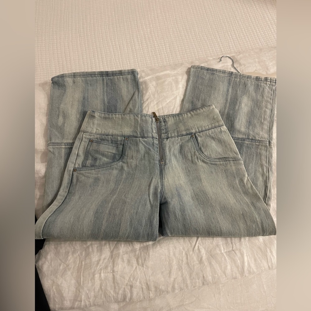 Cropped jeans